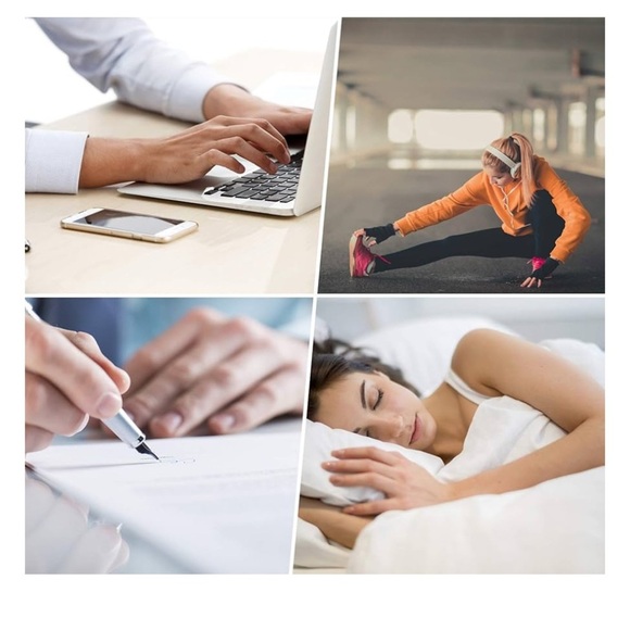 Copper Arthritis Gloves for Women Men, Fingerless Breathable - Picture 8 of 8